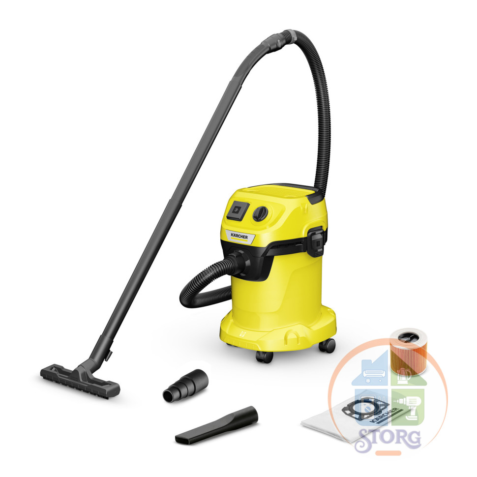Пылесос KARCHER WD 3 P V-17/4/20 РОЗЕТКА (1.628-170.0)