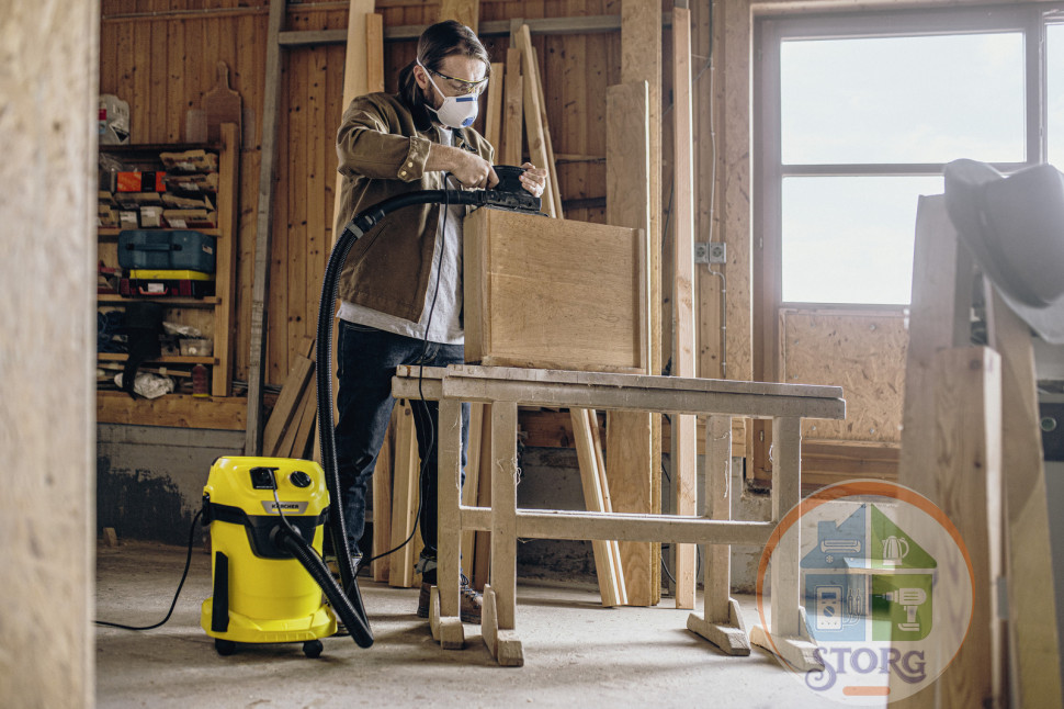 Пылесос KARCHER WD 3 P V-17/4/20 РОЗЕТКА (1.628-170.0)