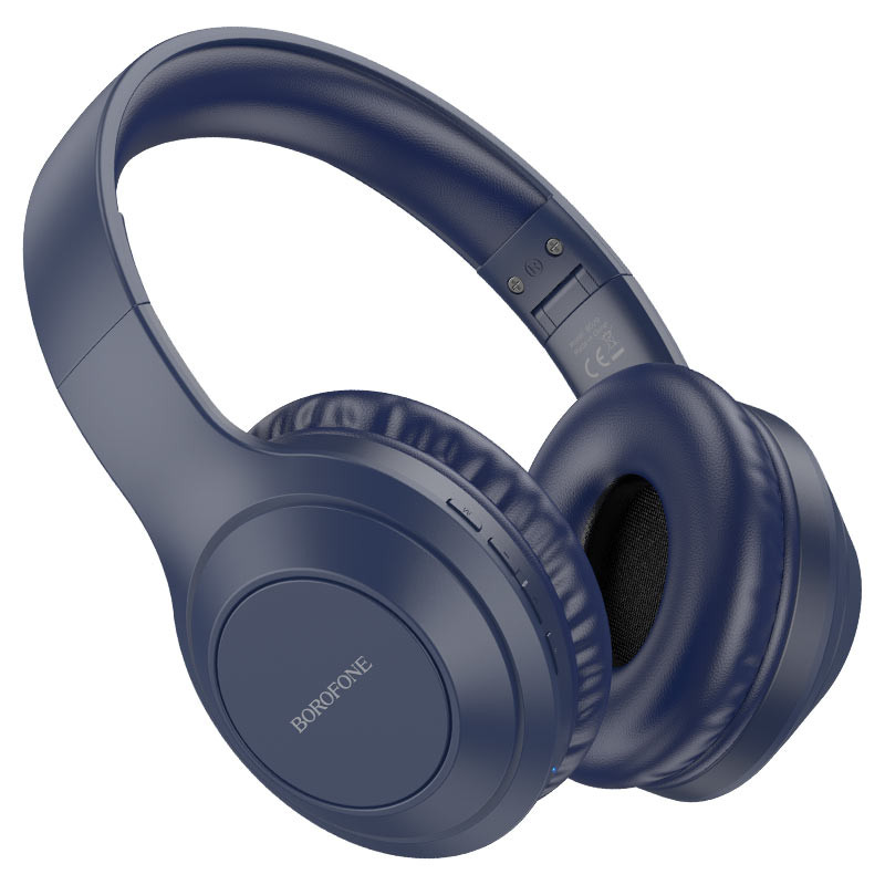 Наушники bluetooth полноразмерные BOROFONE BO20 Player BT headphones (синий)