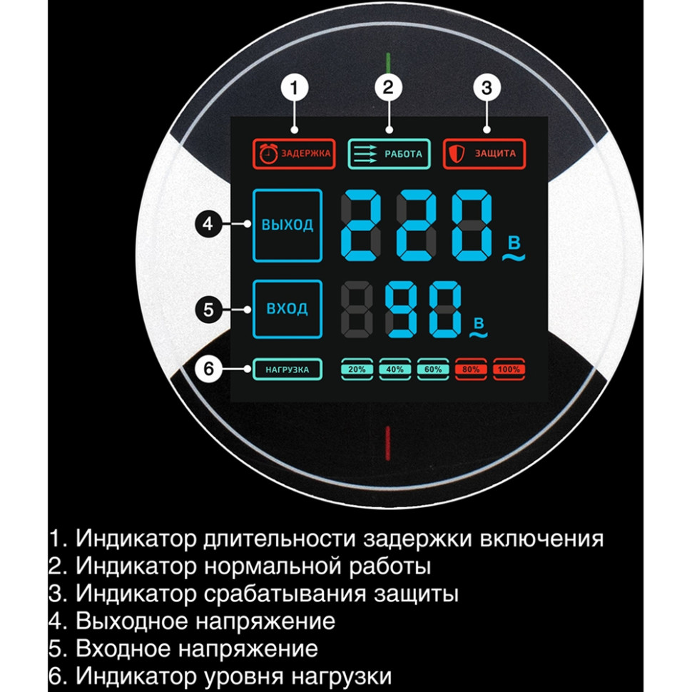 Стабилизатор напряжения релейный ExeGate Master Turbo XV-1000 (настен., 1000ВА, вход 80-290В, 1фаз.)