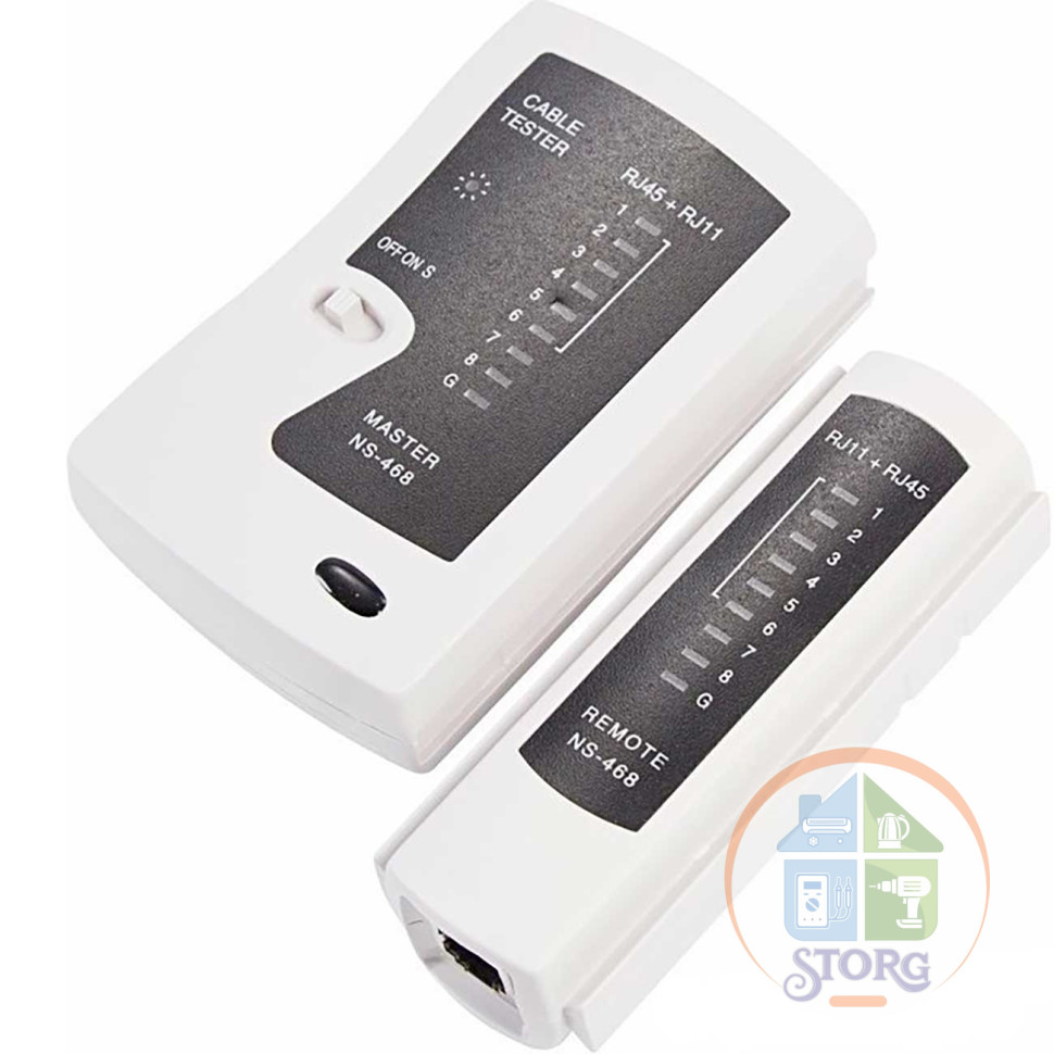 Тестер Кабеля RJ-45+RJ-11 (HT-C004) REXANT