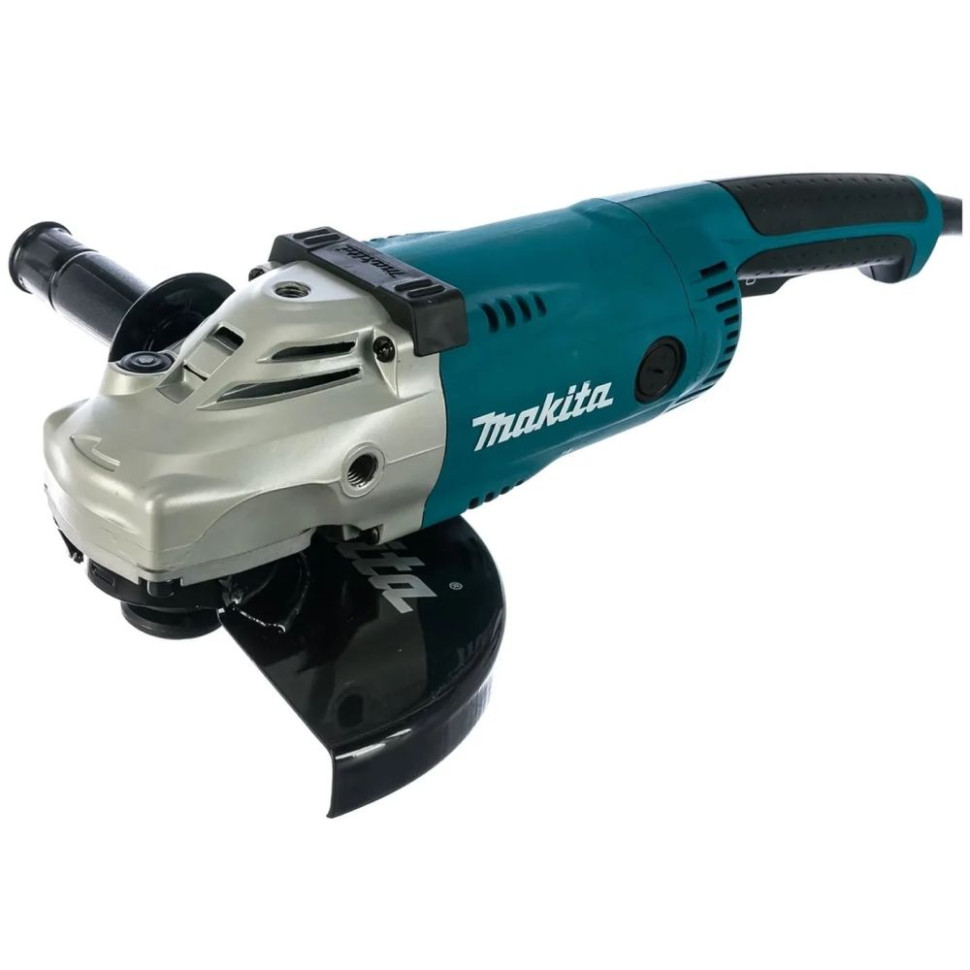 Машина угловая шлифовальная Makita GA 9020, 2200Вт, диск 230мм, посад. 22.2мм, 6600об/мин, 220-240В Машина угловая шлифовальная Makita GA 9020, 2200Вт, диск 230мм, посад. 22.2мм, 6600об/мин, 220-240В