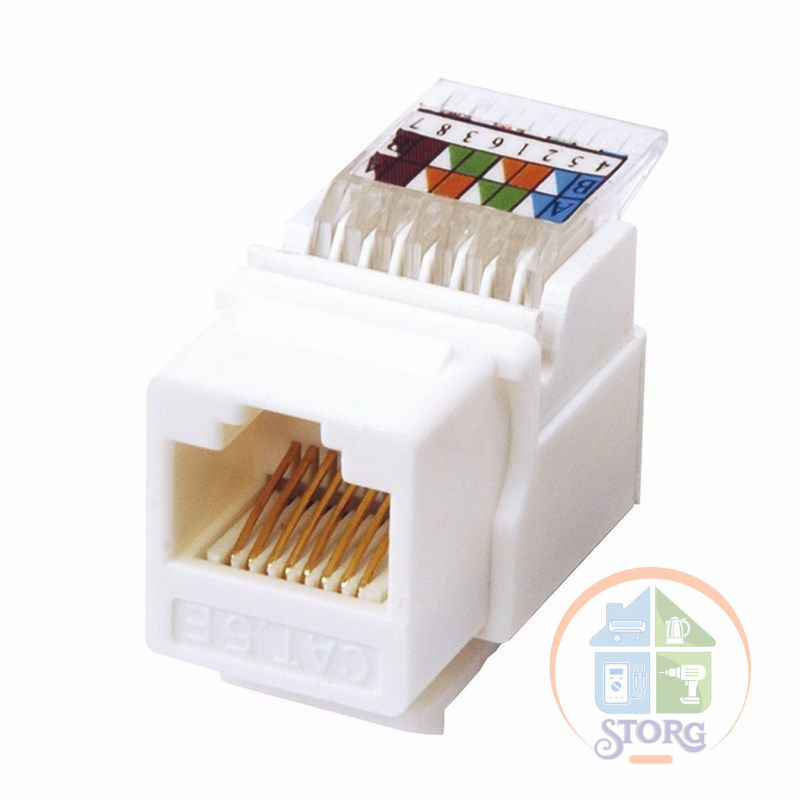 Гнездо вставка RJ-45 (Keystone Jack)  CAT5e, ТИП-2 REXANT