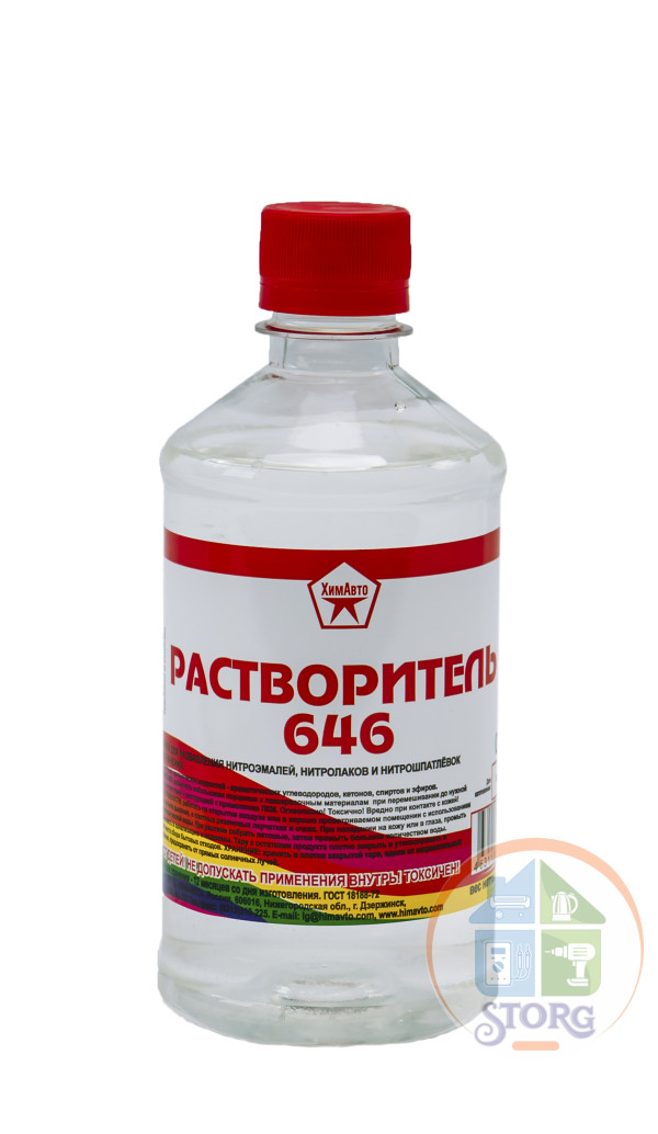 Растворитель 646 / 1 л / ХИМАВТО