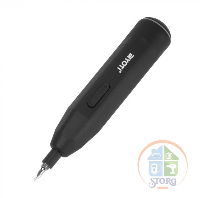 Отвертка аккумуляторная BIYOTI 3,6В с набором (35 предметов), зарядка USB, BYT-CD1005