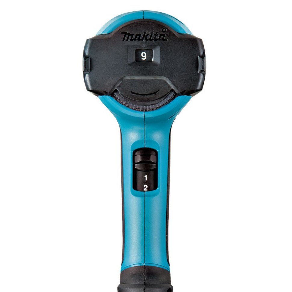 Фен строительный Makita HG 6031 VK, 1800Вт, 50–600 °C (9 настроек), 2 реж., защита от перегр., кейс Фен строительный Makita HG 6031 VK, 1800Вт, 50–600 °C (9 настроек), 2 реж., защита от перегр., кейс
