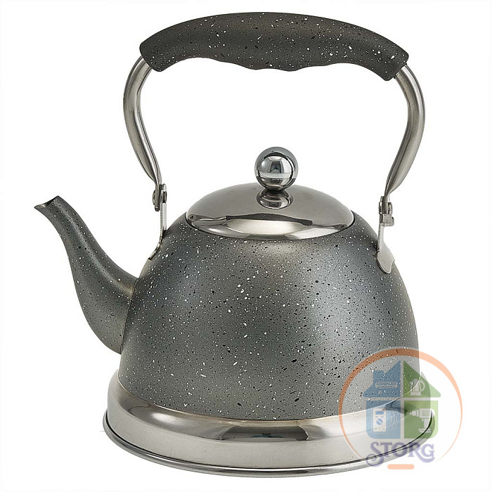 Чайник с ФИЛЬТРОМ из нерж.стали 1л ALPENKOK AK-545,индукционное капс.дно(12)