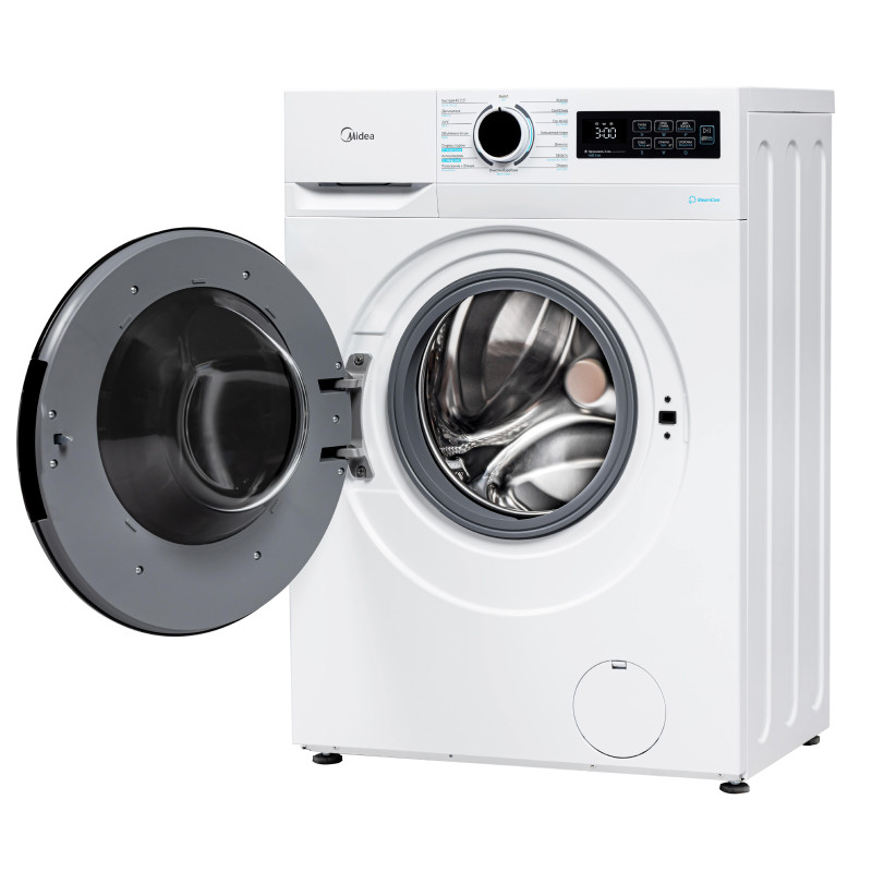 Стиральная машина Midea MF01814BS47/W 8кг; 1400 об/мин; Инверторный мотор, пар