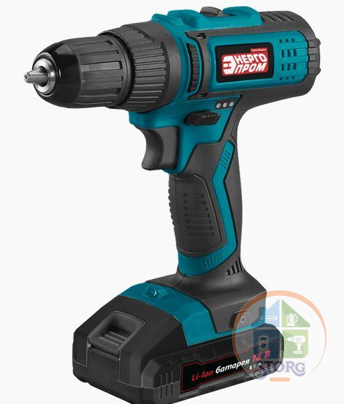 Дрель-шуруповерт аккумуляторная ЭНЕРГОПРОМ Home Master ДА-18/2 Li