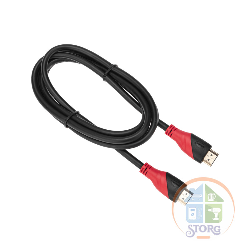 Кабель REXANT HDMI - HDMI 1.4, 1.5 метра Gold