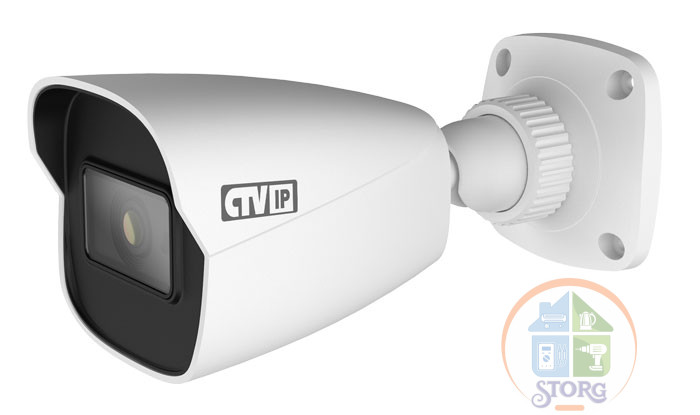 Видеокамера IP CTV-IPB2028 VFE, 2.0М, всепогодного исполнения, Сенсор 1/2.8’’ CMOS SC2035 DSP Hi-Sil