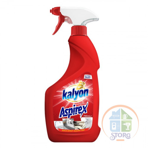 Спрей универсальный Kalyon Aspirex пластик, стекло, метал, ткань.750 ( 12шт )