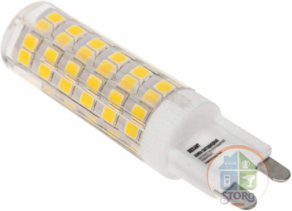 Светодиодная лампа Rexant капсульного типа JD-CORN G9 230В 5Вт 4000K (поликарбонат),нейтральный свет
