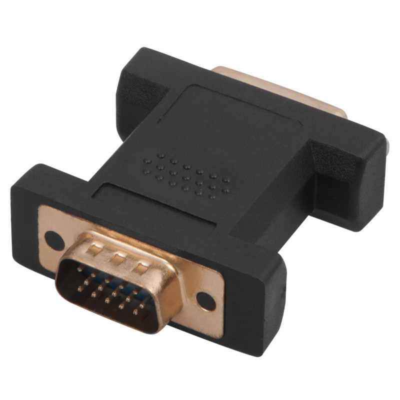 Переходник штекер VGA - гнездо DVI-I  REXANT