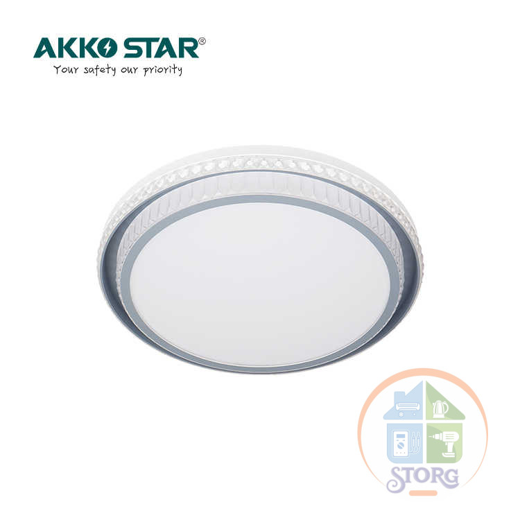 Светильник потолочный AKKOSTAR 82W/2500lm IP51 (3000K/4500K/6500K) 490*80mm