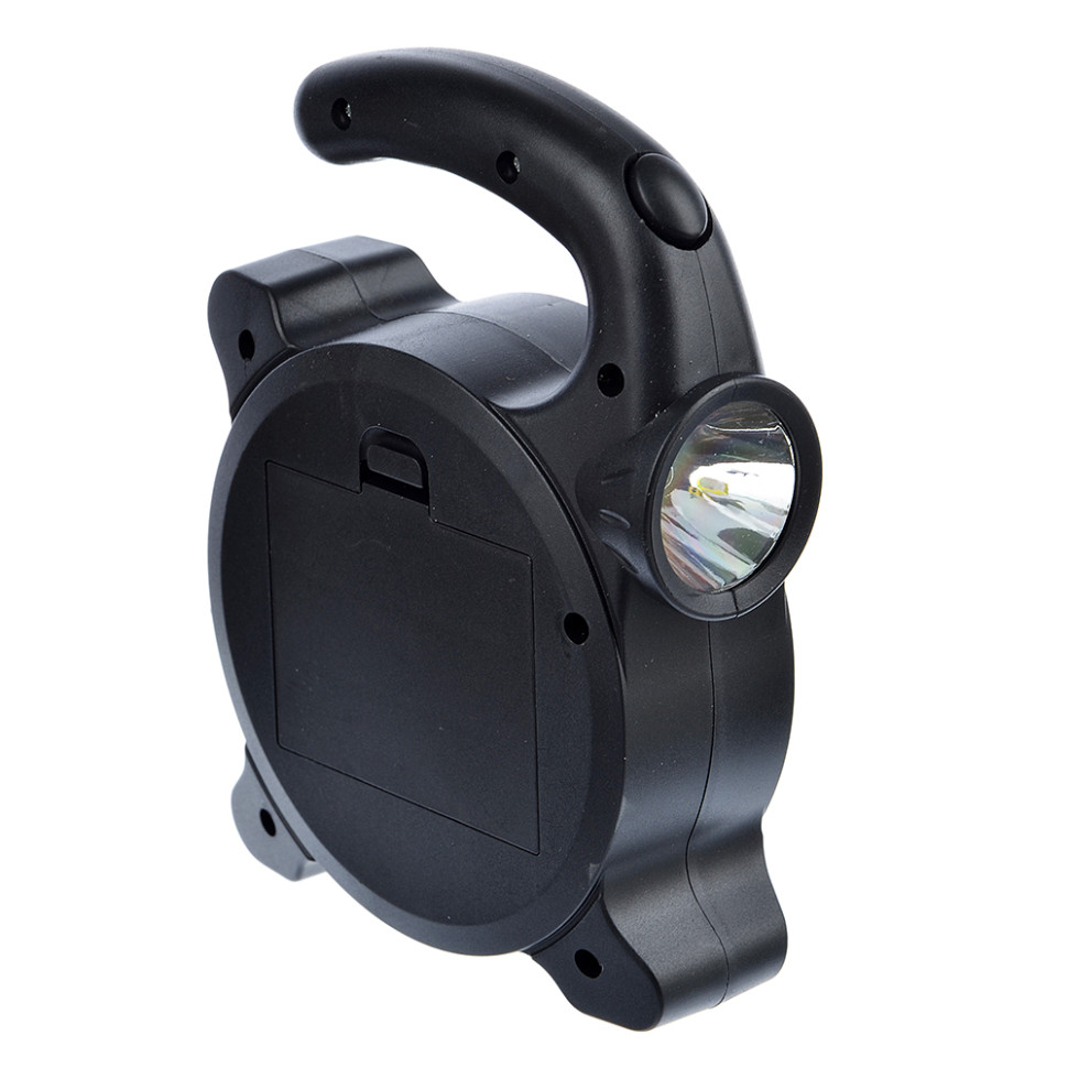 Фонарь рабочий ЧИНГИСХАН, 2 режима: 1 Led, 1 COB, 5Вт, 3xAA
