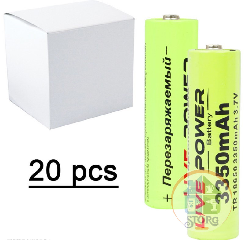 Аккумулятор G60 18650 Live-Power LTP-05 3350mah РЕАЛЬНЫЙ АМПЕРАЖ!