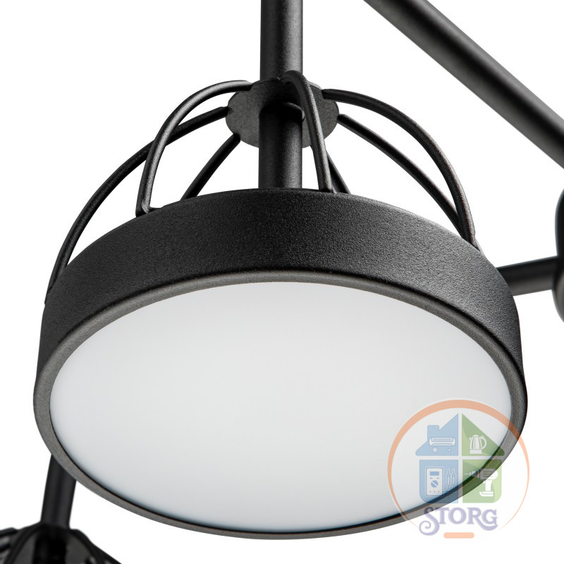 Люстра LED димм SCANDIA с ДУ 3 реж 600х300 78Вт 2700/4200/6400 26м? чер 51594 8 Ritter
