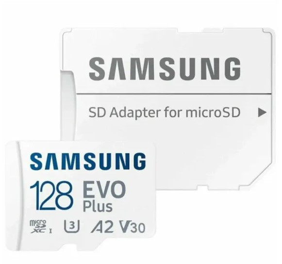 Карта памяти Samsung EVO Plus microSDXC 128 ГБ [MB-MC128SA/APC]  MB-MC128SA/EU