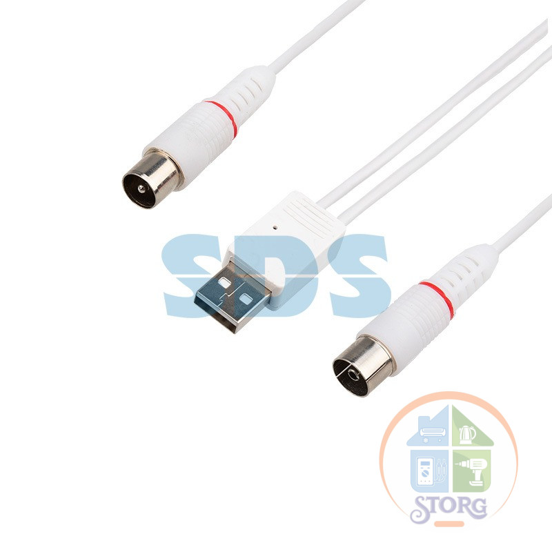 Усилитель ТВ сигнала с питанием от USB, RX-450 REXANT