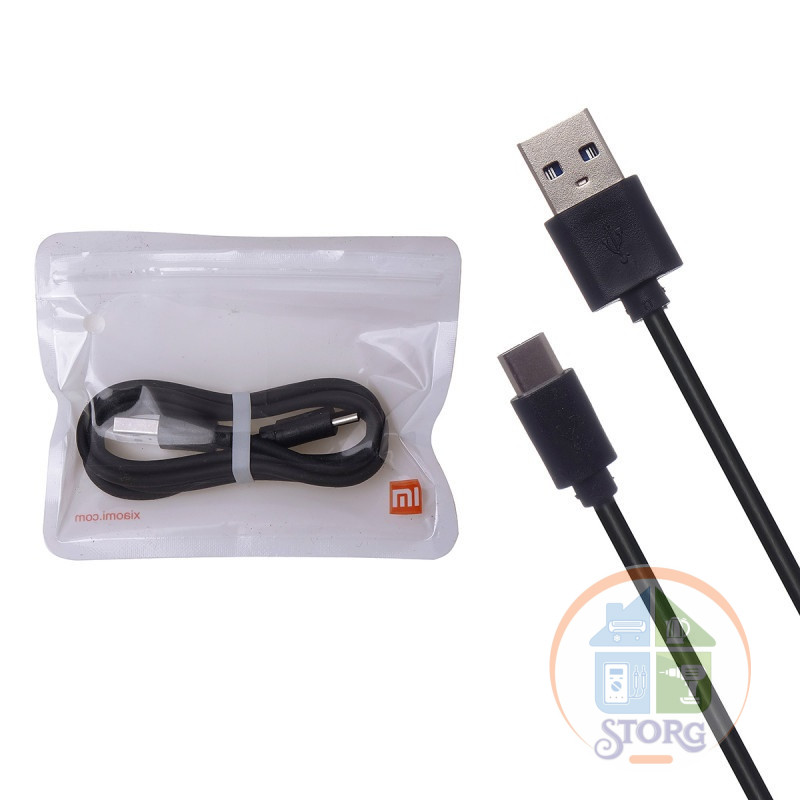 Кабель USB TYPE-C  в пакетике Xiaomi "Mi" (Black) orig