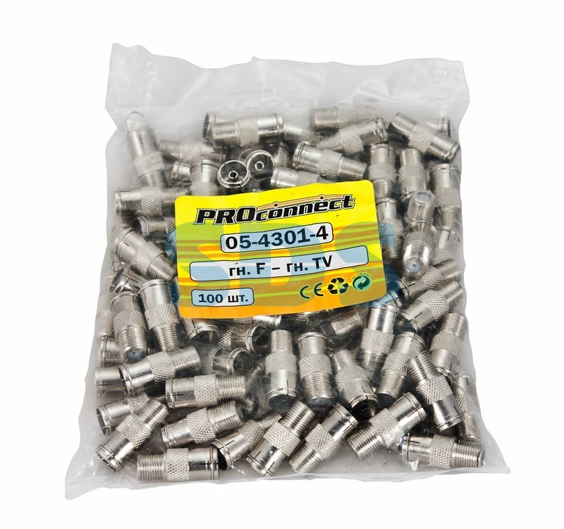 Переход PROconnect  гн F - гн TV с кольцом (03-084-A1)