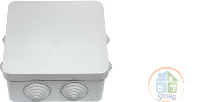 Коробка монтажная при открытой разводке  IP 55  КМ-234 (60) Bylectrica Беларусь