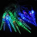 Гирлянда светодиодная S-TORG "Сосульки-Icicle"  разноцвет Led 100 % качество ,реальный метраж. 28-2