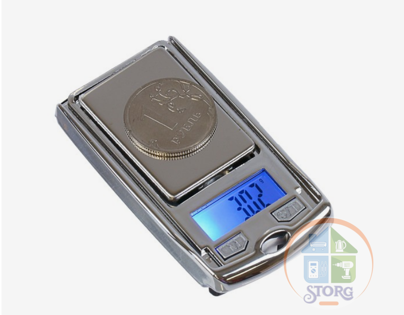 Весы портативные электронные Luazon LVU-03, до 200 г, серые 3652371