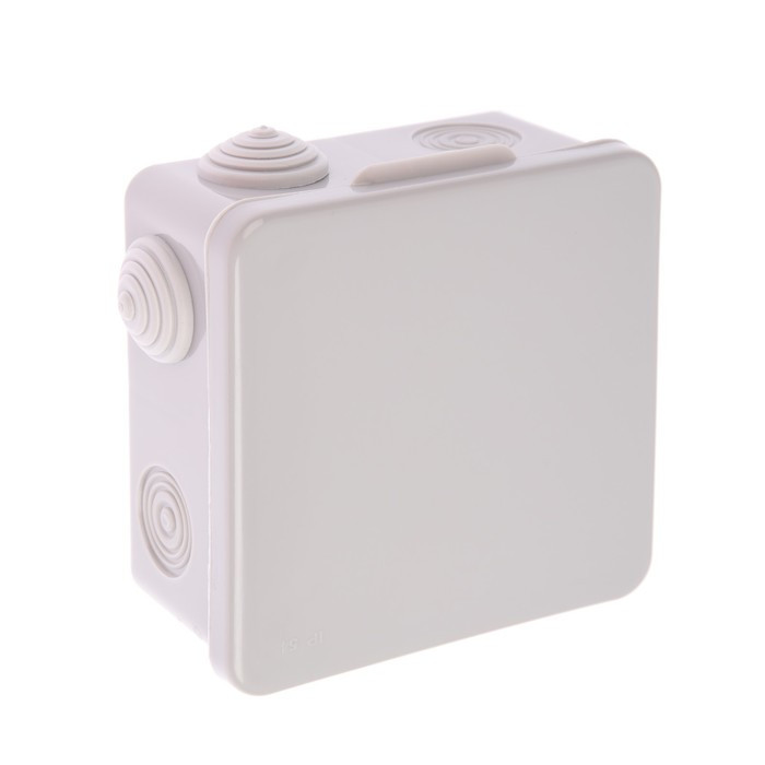 Коробка распределительная Luazon Lighting, 100х100х50 мм, IP54, для открытой установки 9855136