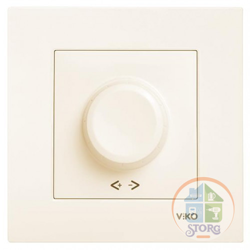 90960120  Диммер  600w  крем VIKO Karre
