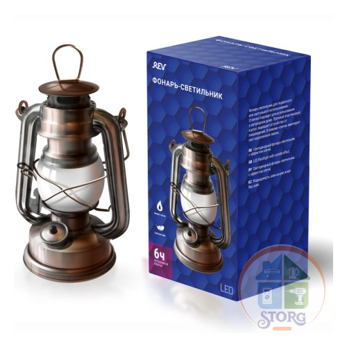 Фонарь-светильник подвесной/напольный Retrolight Flame, 18Flame, бат. 4xAA, REV 29082 7