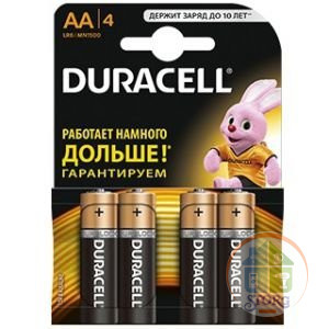 Элемент питания Duracell LR6/4BL MN1500