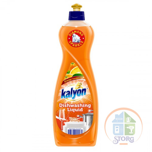 Жидкость для мытья посуды Kalyon Diamond ORANGE 730 мл ( 12шт )