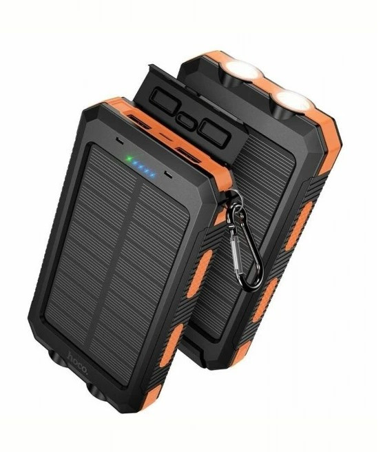 Внешний аккумулятор (Power bank) HOCO J164 Platinum solar dual lighting, 8000mAh, 2 порта (черный) Внешний аккумулятор (Power bank) HOCO J164 Platinum solar dual lighting, 8000mAh, 2 порта (черный)