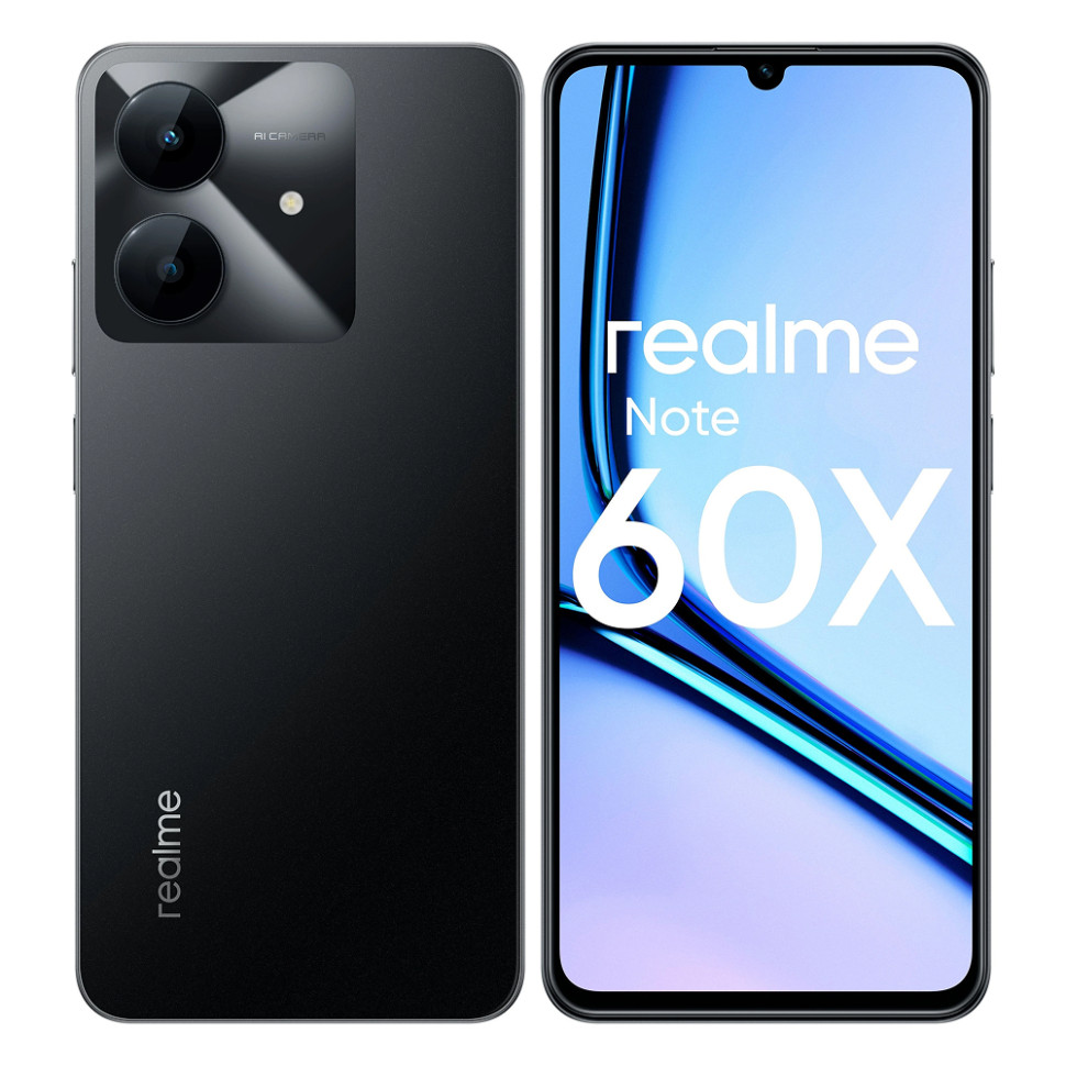Смартфон Realme Note 60х 4/128Gb ,черный