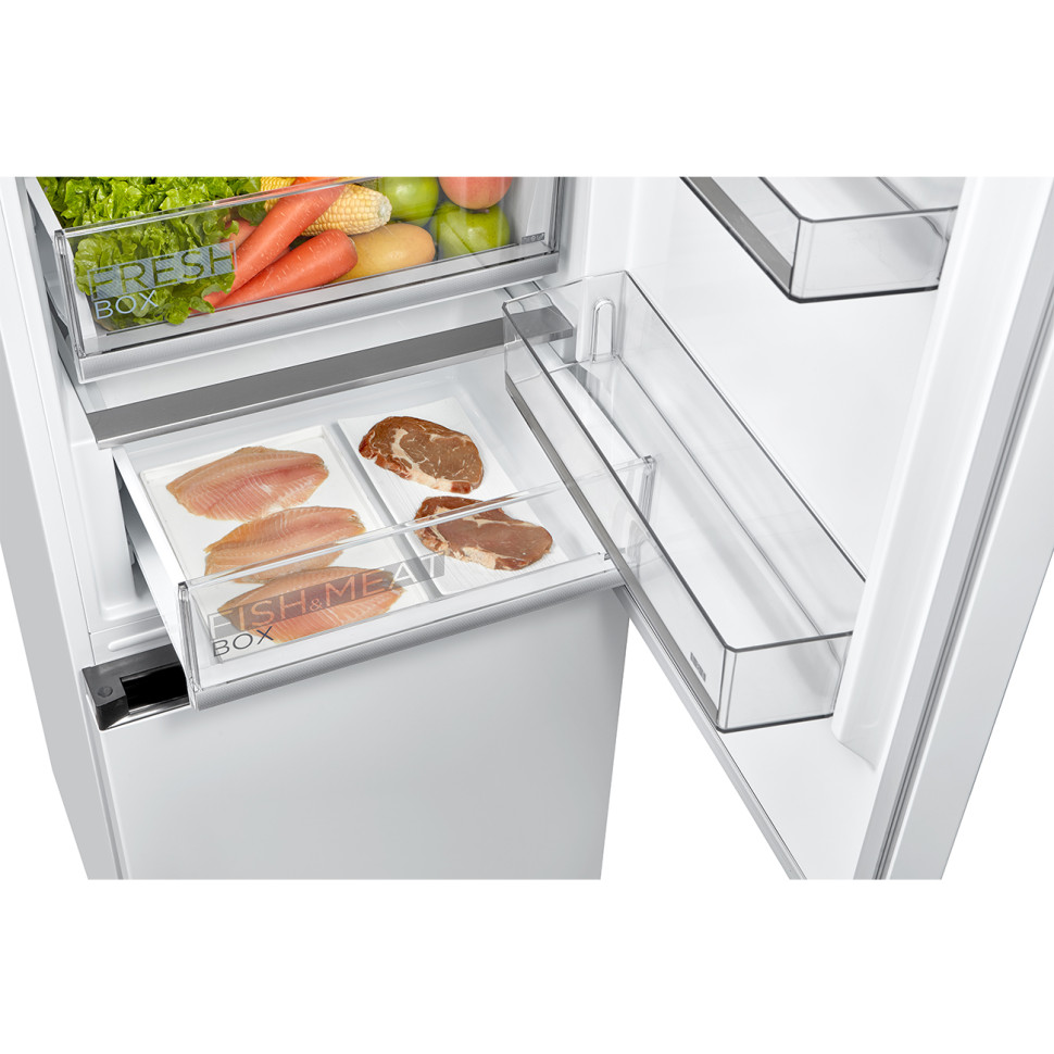 Холодильник Midea MDRB471MGF01O Total No Frost, 185x59.5x66 (ВxШxГ)см , белый
