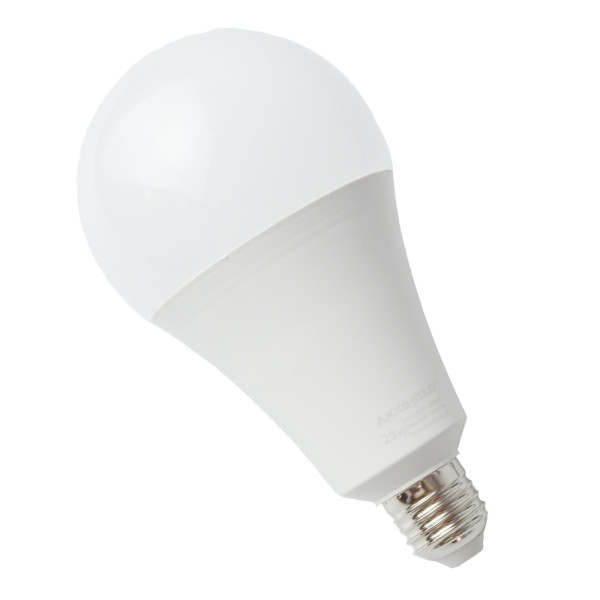 Светодиодная лампа AKKOSTAR E27-25W/2500lum (6500K) A95 "груша"