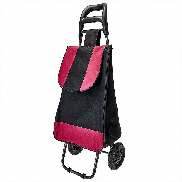 Тележка багажная DELTA DT-20, 25кг, Черный/Красный