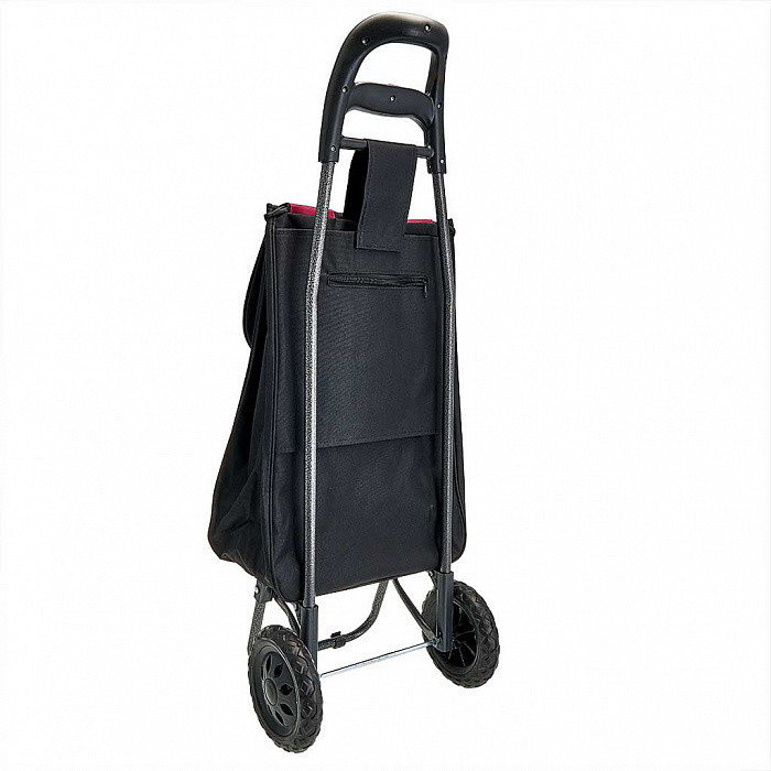 Тележка багажная DELTA DT-20, 25кг, Черный/Красный