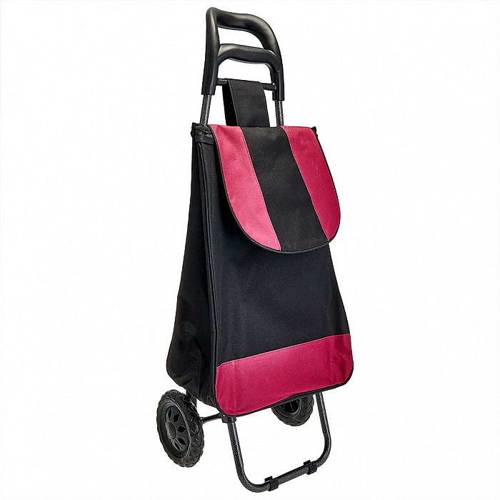 Тележка багажная DELTA DT-20, 25кг, Черный/Красный