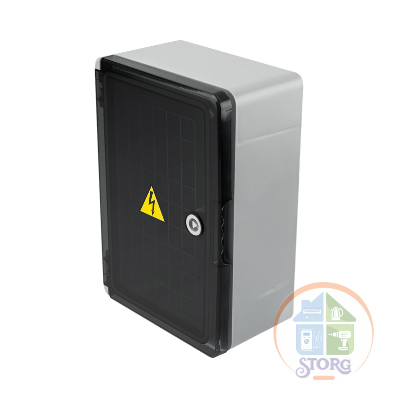 Корпус пластиковый ЩМПп с прозрачной дверцей 320х220х130мм IP65 REXANT