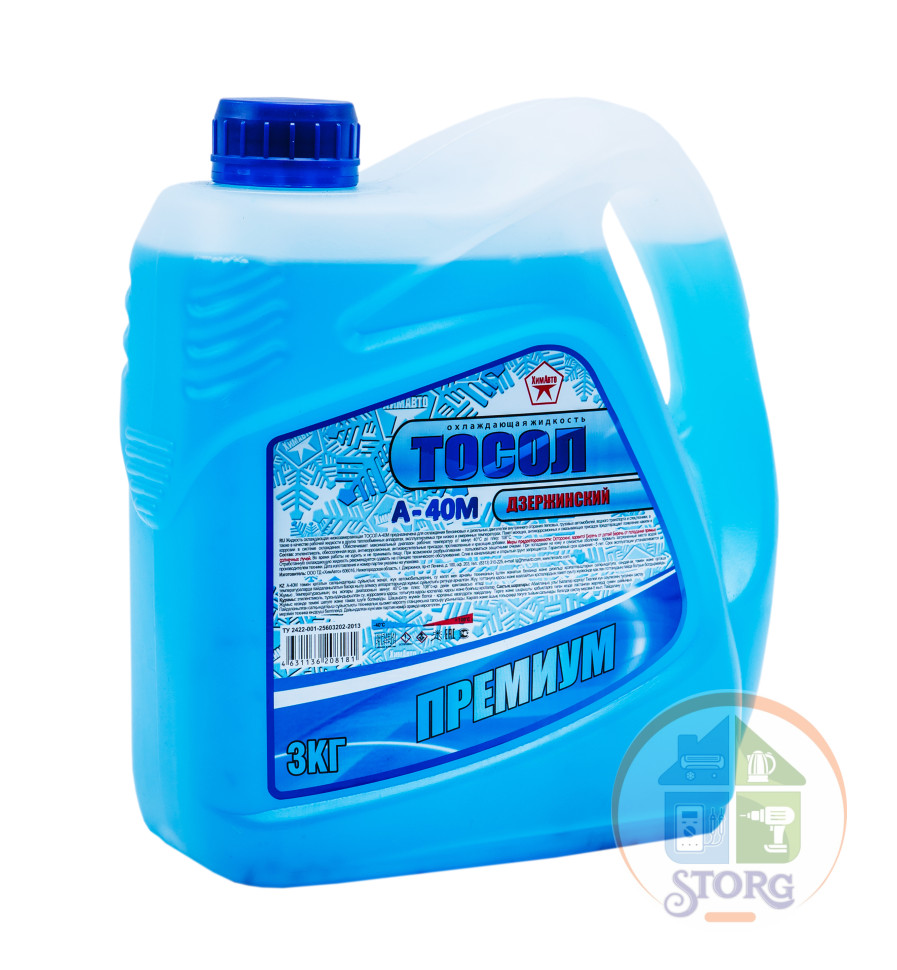 Тосол PREMIUM / 3 кг / ХИМАВТО до - 40°С