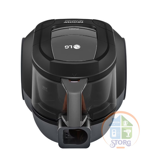 Пылесос LG VC5316NNTS Черный; 1600Вт/330Вт; контейнер 1.3л; Эллипс Циклон