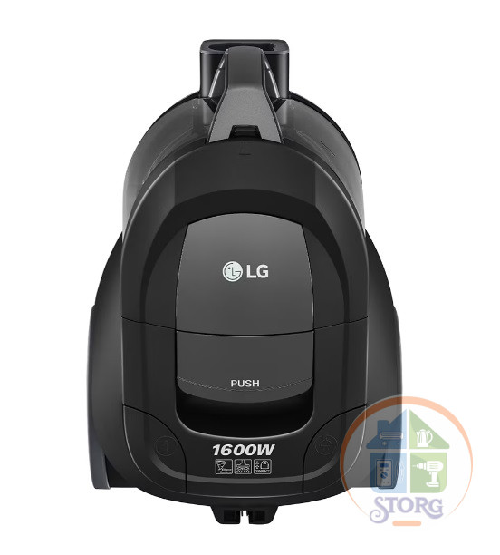 Пылесос LG VC5316NNTS Черный; 1600Вт/330Вт; контейнер 1.3л; Эллипс Циклон