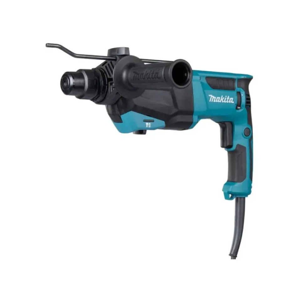 Перфоратор комбинированный Makita HR 2670, 800Вт, 3.0Дж, до 4500 уд/мин, до 1500 об/мин, SDS‑plus Перфоратор комбинированный Makita HR 2670, 800Вт, 3.0Дж, до 4500 уд/мин, до 1500 об/мин, SDS‑plus