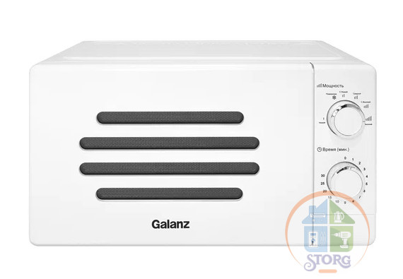 Микроволновая печь Galanz MOS-2007MW, 700Вт, 20л, белый
