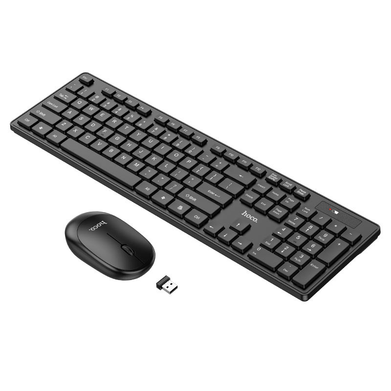 Клавиатура беспроводная + мышь Hoco GM17 black Клавиатура беспроводная + мышь Hoco GM17 black
