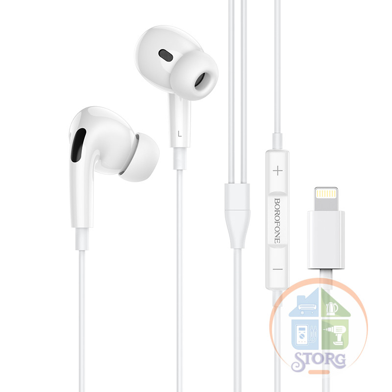 Наушники BOROFONE BM30 Pro Original series earphones (white)