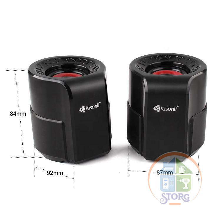 Колонка для Компьютера Kisonli  A-909 (black)